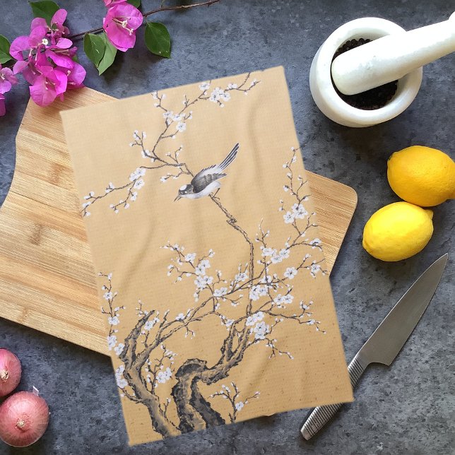 Spring Melody Kitchen Towel (Creator Uploaded)