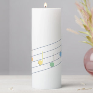 Spring Melody (Linear) Pillar Candle