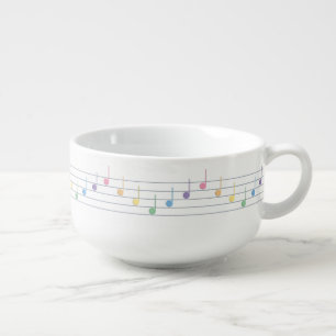 Spring Melody (Linear) Soup Mug