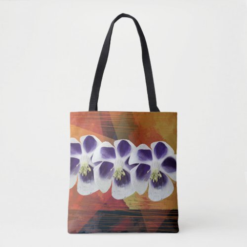 Spring Mood Geometrical Design  Tote Bag