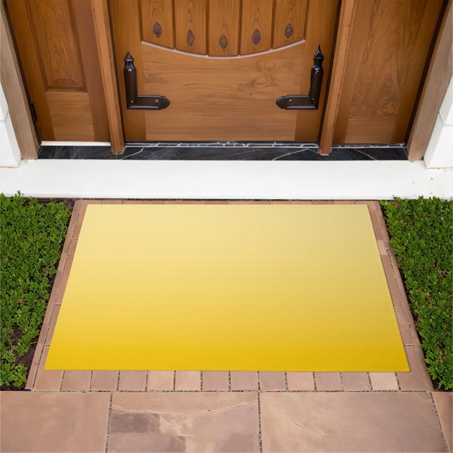 SPRING MOOD – Pastel Yellow | deep to light | Doormat (Outdoor)