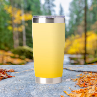 SPRING MOOD – Pastel Yellow | deep to light |  Insulated Tumbler