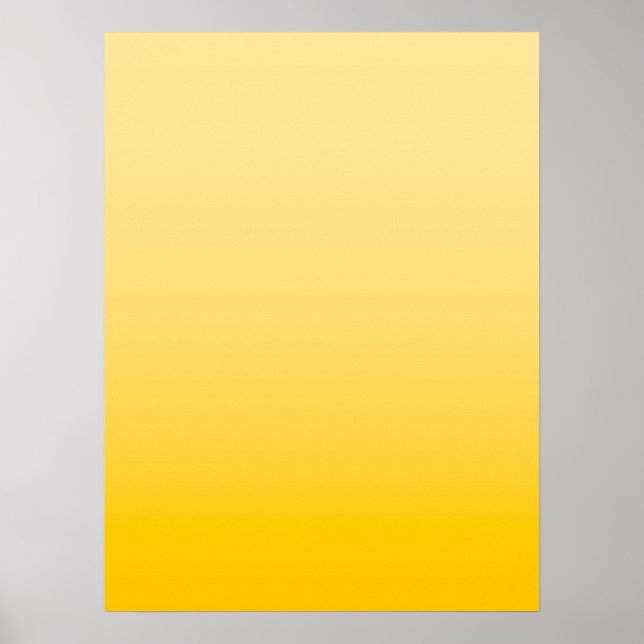 SPRING MOOD – Pastel Yellow | deep to light |  Poster (Front)