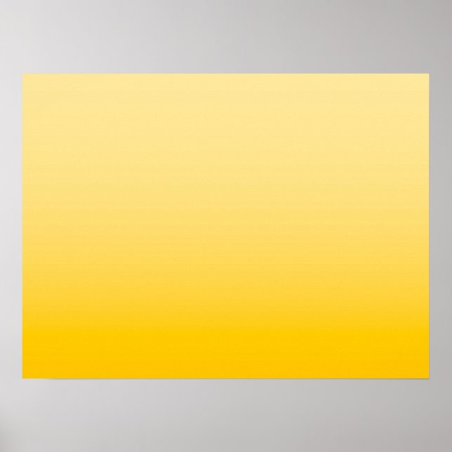 SPRING MOOD – Pastel Yellow | deep to light | Poster (Front)