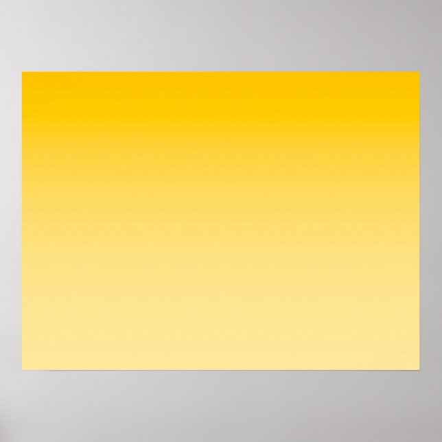 SPRING MOOD – Pastel Yellow | light to deep |  Poster (Front)