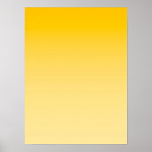 SPRING MOOD – Pastel Yellow light to deep Poster
