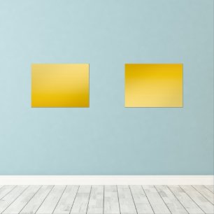 SPRING MOOD – Soft Yellow deep to light Wall Art Sets