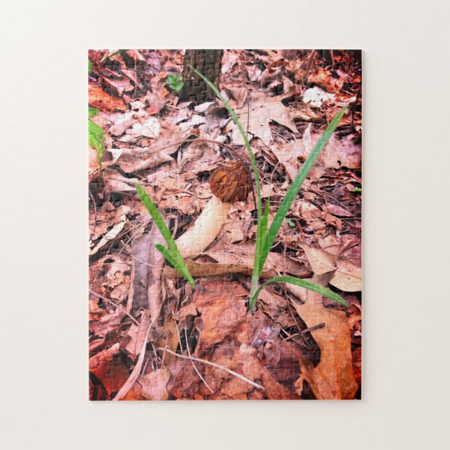 Spring Morel Jigsaw Puzzle (Vertical)