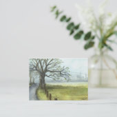 "Spring Morning" Business Card (Standing Front)