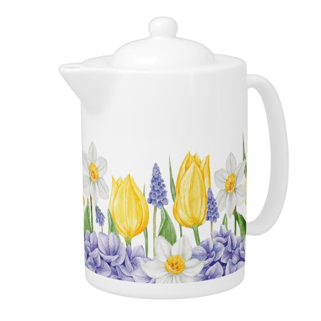 Spring Morning Teapot (Right)