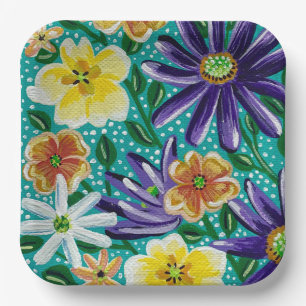 Spring Mountain Fields Collection Paper Plates
