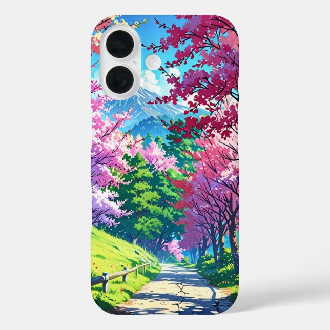 Spring Mountain Path Case-Mate iPhone Case (Back)