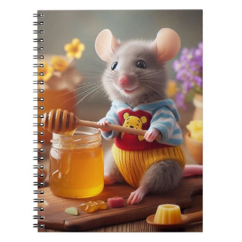 Spring Mouse Notebook