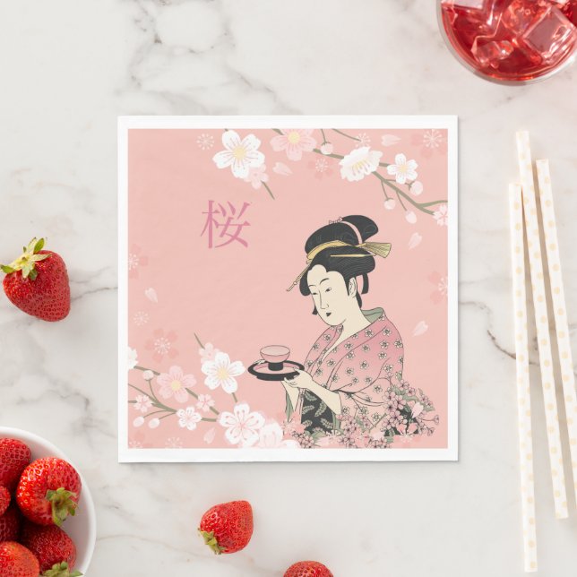 Spring  napkins (Insitu)