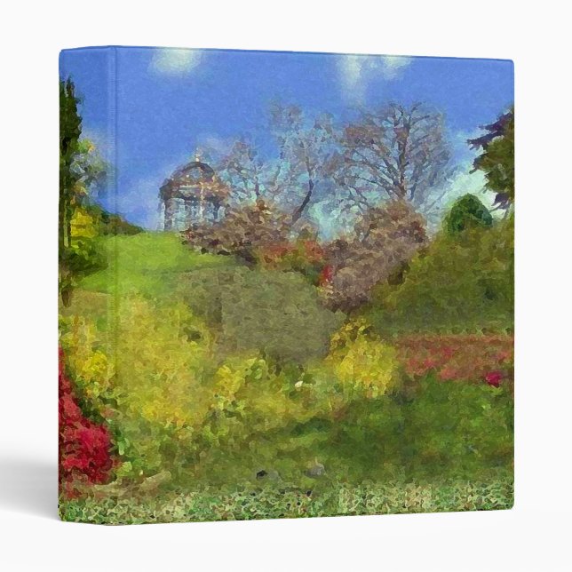 Spring Nature 3 Ring Binder (Front/Spine)