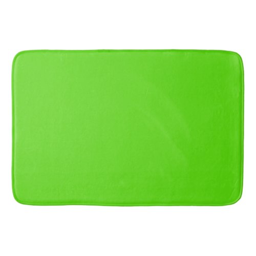 Spring Neon Green Custom Large Bath Mat