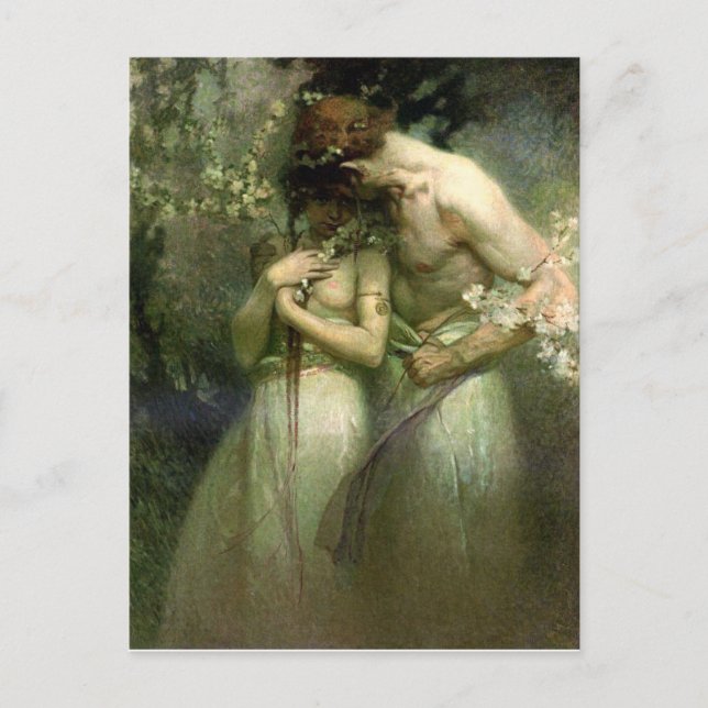 Spring Night - Postcard (Front)