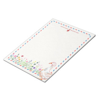 Spring Notepad | Goose Writing Paper