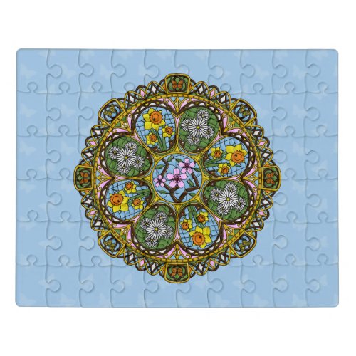 Spring Nouveau Acrylic Puzzle