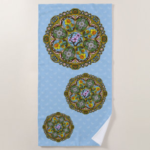 Spring Nouveau Beach Towel