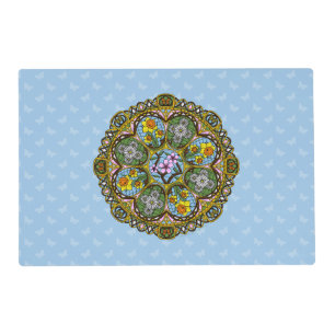 Spring Nouveau Laminated Place Mat