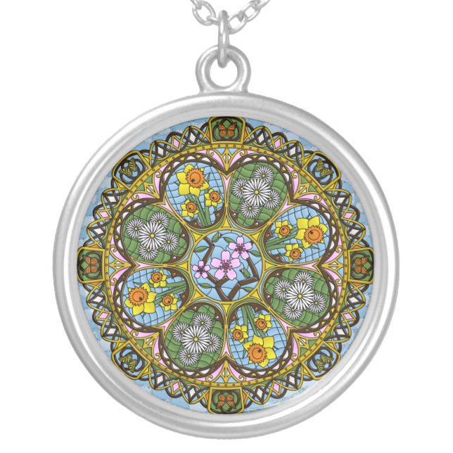 Spring Nouveau Necklace (Front)