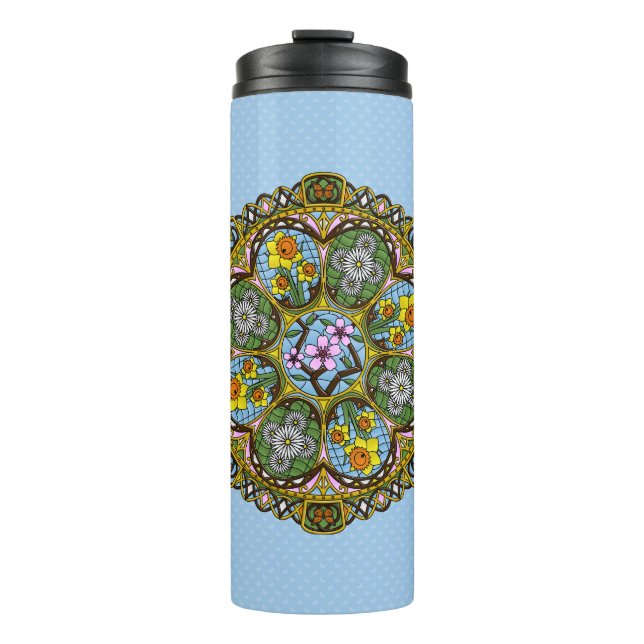 Spring Nouveau Thermal Tumbler (Front)