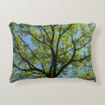 Spring Oak Tree Green Nature Decorative Pillow