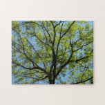 Spring Oak Tree Green Nature Jigsaw Puzzle