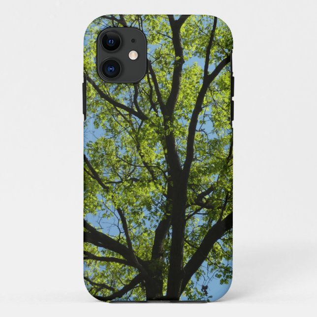 Spring Oak Tree Vibrant Nature Case-Mate iPhone Case (Back)