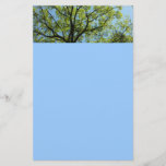 Spring Oak Tree Vibrant Nature Stationery