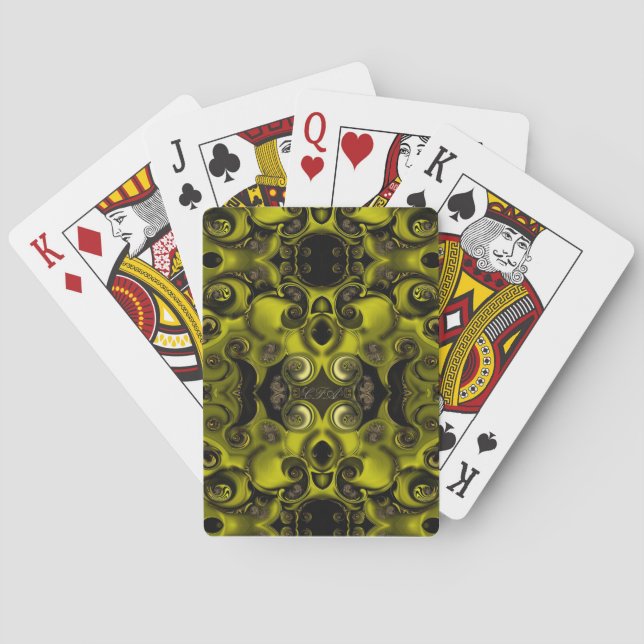"Spring of Earth", Playing Cards (Back)