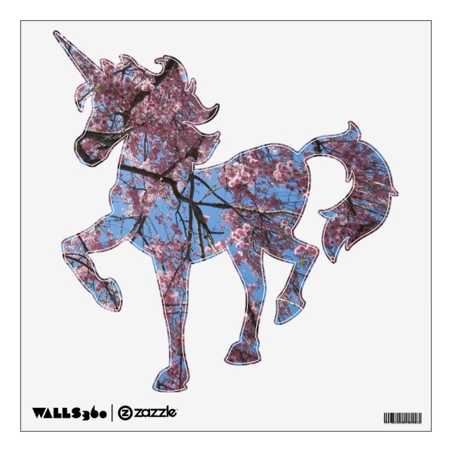 Spring Of The Unicorn Seasonal Series Wall Sticker (Front)