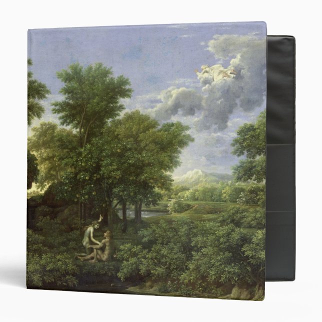 Spring, or The Garden of Eden 3 Ring Binder (Front/Inside)