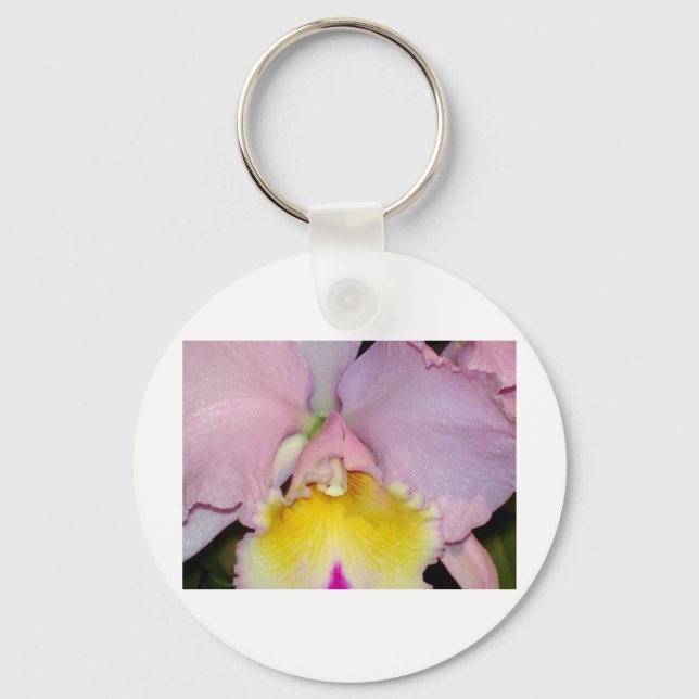Spring Orchid Keychain (Front)