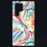 Spring organic texture with flowing wavy shapes samsung galaxy s22 ultra case<br><div class="desc">Spring colors,  organic texture with flowing wavy lines seamless pattern.</div>