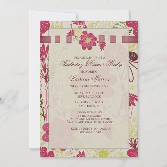 Spring Overlay Invitation (Front)
