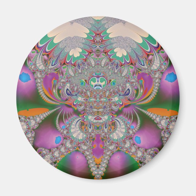 Spring Owl Magnet (Front)