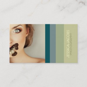 Spring Palette Photography Business Card by kellyannt at Zazzle