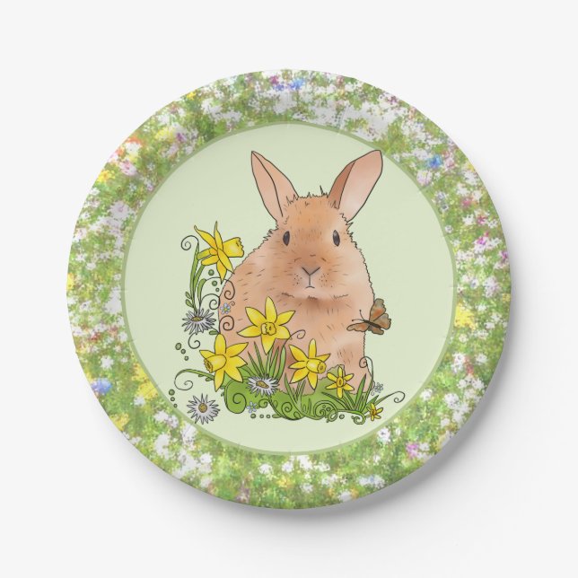 spring paper plates (Front)