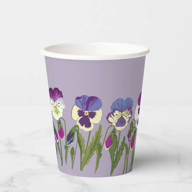 spring party paper cups (Front)