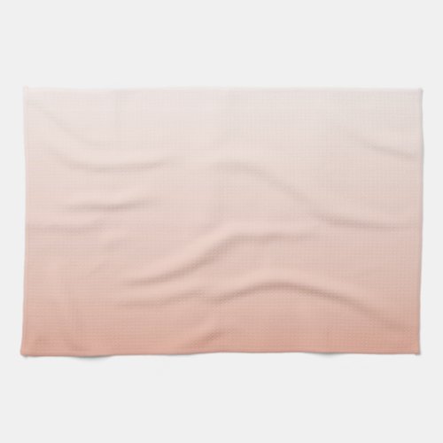 spring pastel color blush peach ombre dusty pink kitchen towel