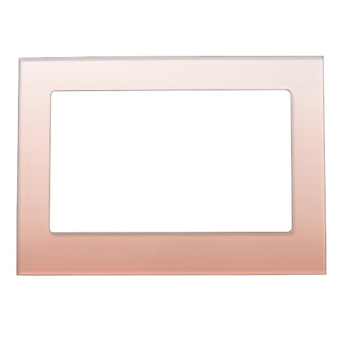 spring pastel color blush peach ombre dusty pink magnetic frame