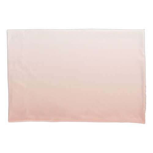 spring pastel color blush peach ombre dusty pink pillow case