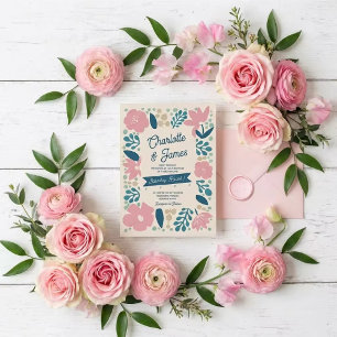 Spring Pastel Petals Wax Seal Sticker