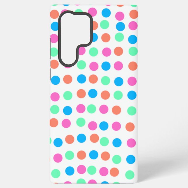 Spring Pastel Spots Samsung Galaxy Case (Back)