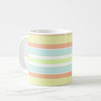 Spring Pastels Stripe Mug