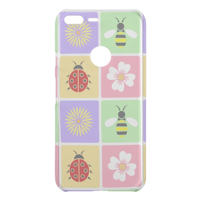 Spring Patches Uncommon Phone Case (Back)