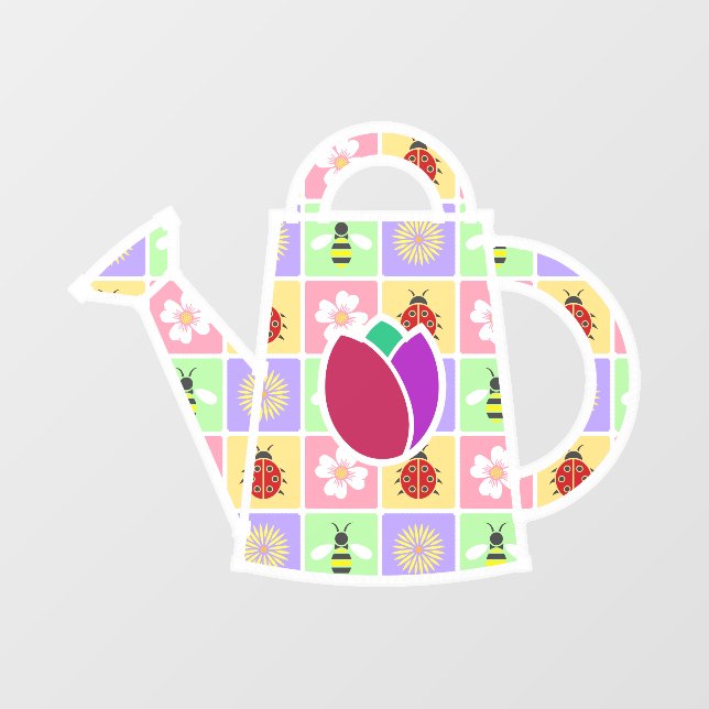Spring Patches Wall Decal (Front)