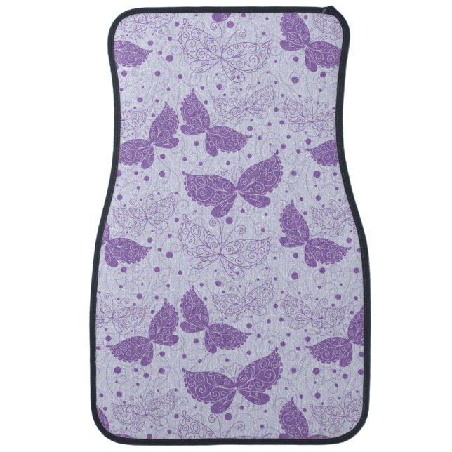 Spring Pattern Car Floor Mat (Front)